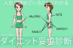 さちこい無料ピックアップ│ダイエットあきらめ診断…あなたが人生で無意識に諦めていることは何?ダイエットの妥協部位で浮き彫りに!さちこい心理テスト