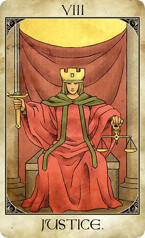 要チェック！この先のあなたの人生を大きく左右する重要人物～人生タロット占い～ 正義　Justice