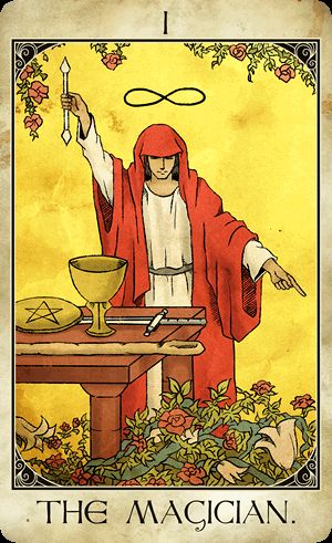 本気？遊び？真実の恋占い≫今あの人があなたを求める気持ち～タロット占い 魔術師　The Magician