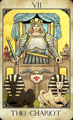 知る勇気ある？～あの人は今あなたのことをどう思ってる？～片思いタロット占い 戦車　The Chariot