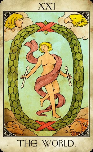 要チェック！この先のあなたの人生を大きく左右する重要人物～人生タロット占い～ 世界　The World