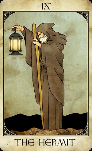 すべては相性！あなたと相性のいい相手とは？『当たる!!全相性タロット占い』 隠者　The Hermit