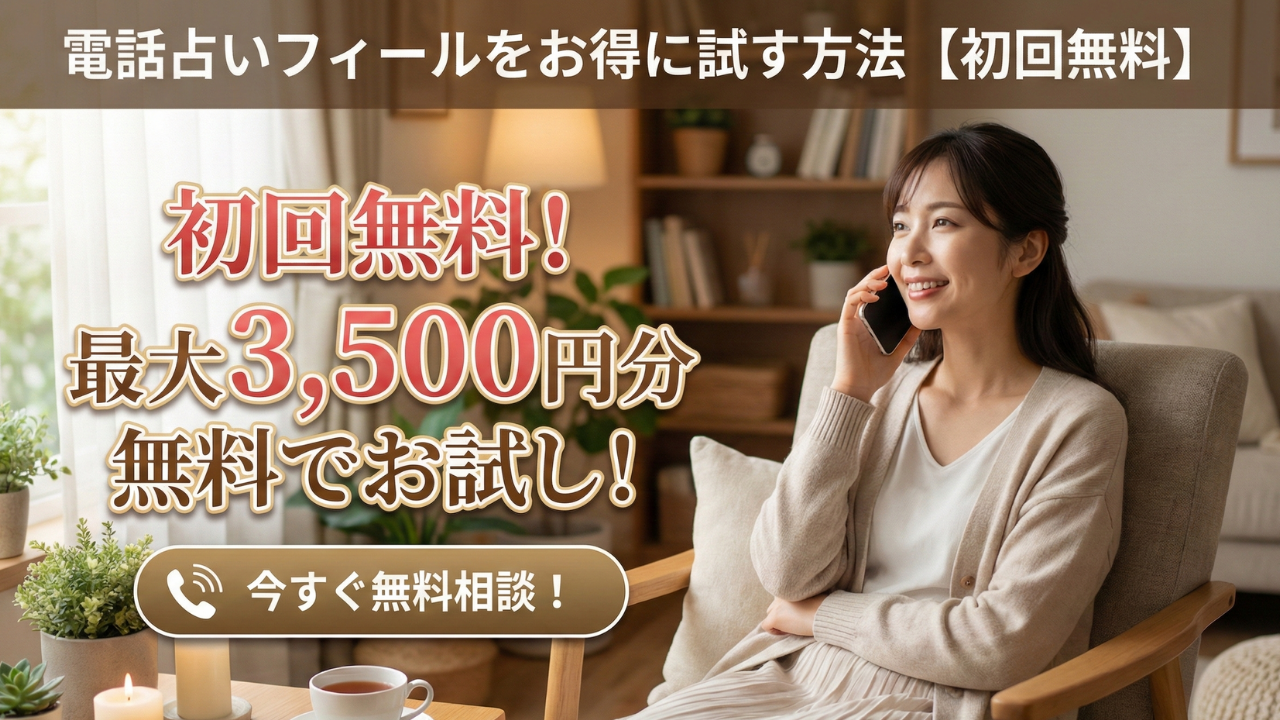 電話占いフィール 無料体験