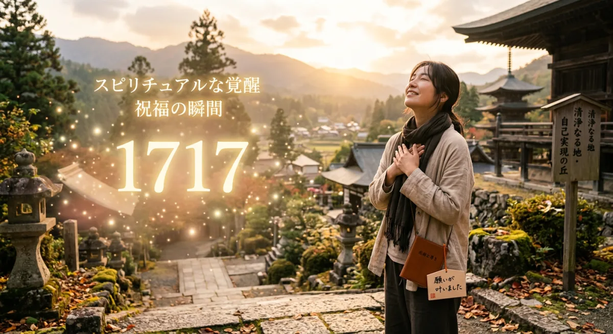 「エンジェルナンバー1717」を実際に見た人の体験談と効果