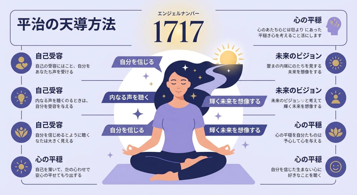 エンジェルナンバー1717を見た時の過ごし方