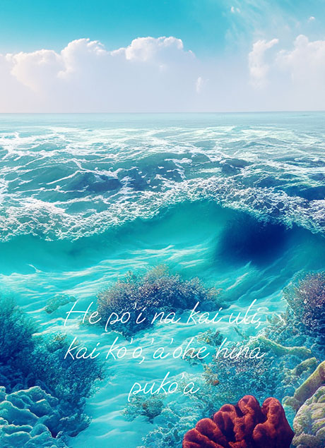 He po’i na kai uli、 kai ko’o、’a’ohe hina puko’a